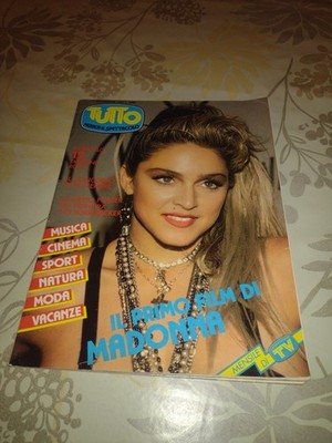 TUTTO MUSICA & SPETTACOLO MADONNA MANGO VENDITTI... SETTEMBRE 1985 MOLTO BUONO