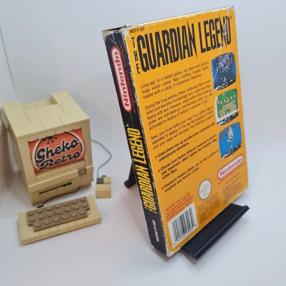 The Guardian Legend Nintendo NES Cartridge + Box - (PAL) - Image 4 of 4