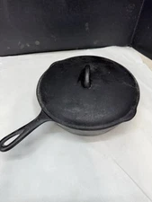 BSR Birmingham Stove & Range #8 Chicken Fryer Cast Iron Skillet,