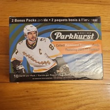 Upper Deck Parkhurst 2021-22 Hockey Blaster Box 10 Packs 120 Cards