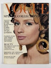 VOGUE UK Magazine Celia Hammond 1st September 1967 Vintage Twiggy Fashion