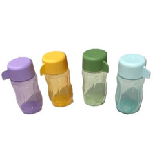 Mini botella ecológica Tupperware 90 ml botella de agua de viaje sin BPA frasco portátil