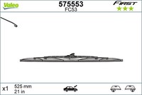 Wischblatt Scheibenwischer First Valeo 575553 FüR Audi Bmw 200 Z3 X83 Passat C4