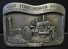 Silver King R42 Tractor Belt Buckle 1993 Antique Acres Old Time Power Show Iowa