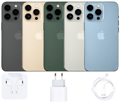 Apple iPhone 13 Pro Max Graphit Gold Silber Alpingrün Blau 100% Batt WIE NEU