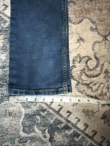 Girls Youth Wrangler Jeans Size 12 Slim Straight Dark Wash Adjustable Waist - Picture 3 of 8