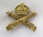 WW1 Deakin & Francis Ltd 9ct .375 Gold Machine Gun Corps Lapel Pin