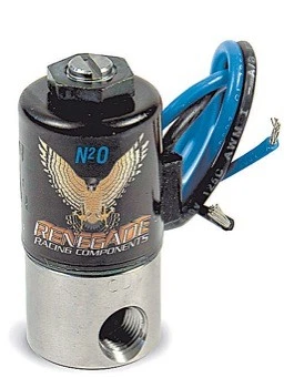 Solenoide de óxido nitroso NyTrex 140012; hot-shot nitroso 175 HP acero inoxidable Foto 2 de 2