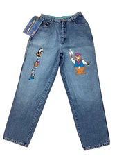 Vintage 90's Deadstock GITANO High Waisted Denim JEANS Western Wear sz 13/14