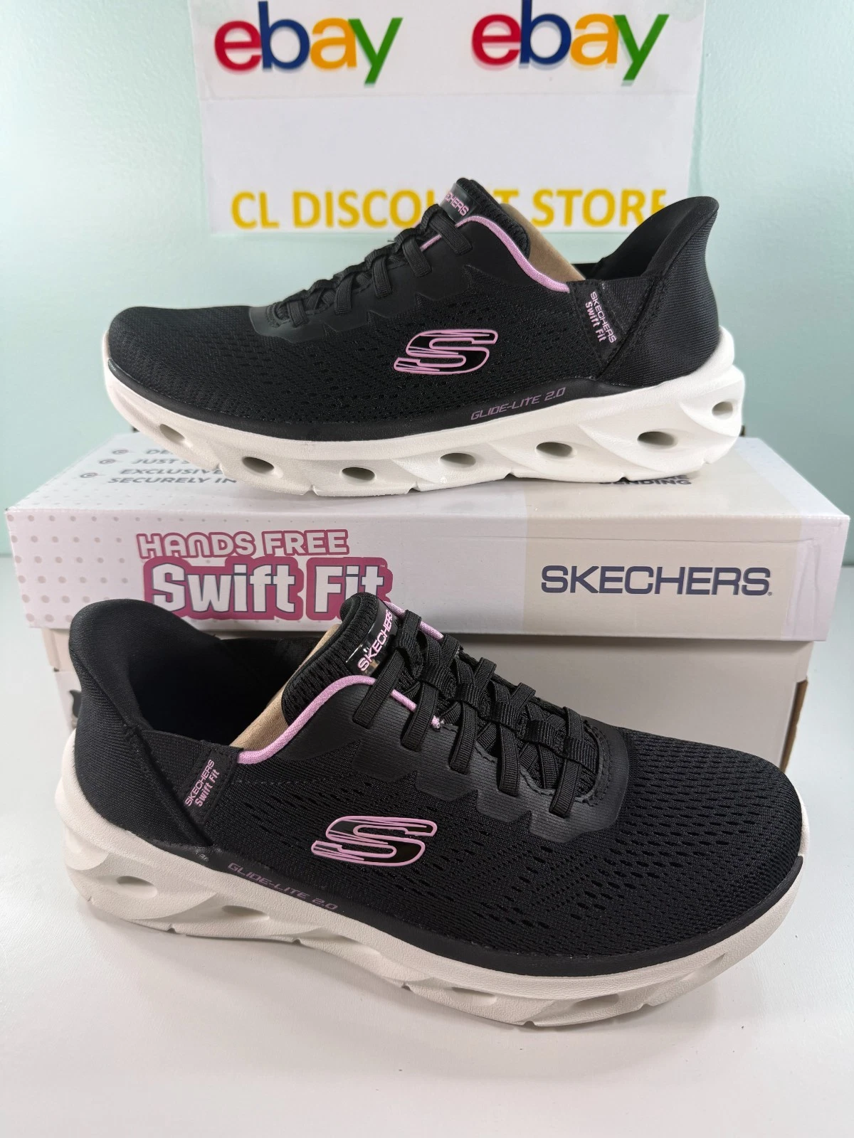 Skechers Hands Free Swift Fit Slip On Women's Memory Foam Casual Shoes -FREESHIP