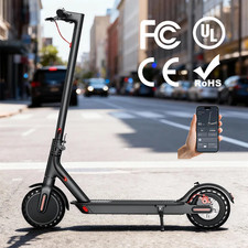 Electric Scooter 7.8AH 40KM Foldable 25KM/H Speed + Front & Back Light + APP
