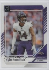 2024 Panini Clearly Donruss Kyle Hamilton #6 3do