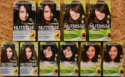 2 Pack - Garnier Nutrisse Ultra Coverage Nourishing Color Creme - 6 Colors