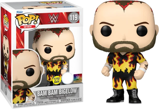 WWE: Bam Bam Bigelow (Glow in the Dark) Funko POP! Vinyl