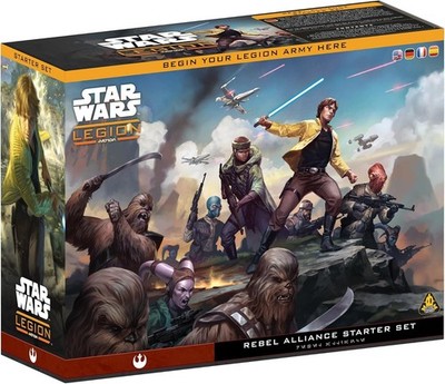 Asmodee Star Wars Legion Rebel Alliance Starter Set Brettspiel 14+ Neu