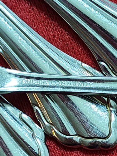 Oneida Community CLARETTE Stainless Silverware Flatware Flared Tip U SELECT - Picture 2 of 47