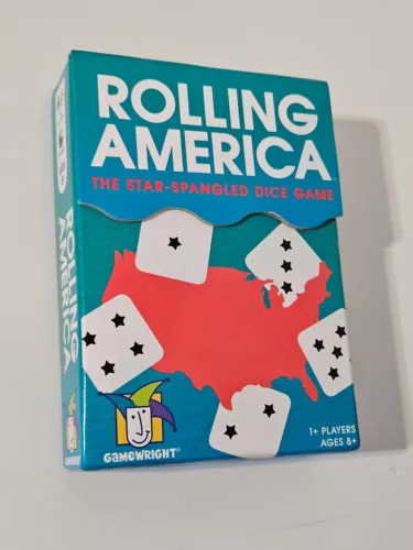 Gamewright Rolling America: The Star-Spangled Dice Game