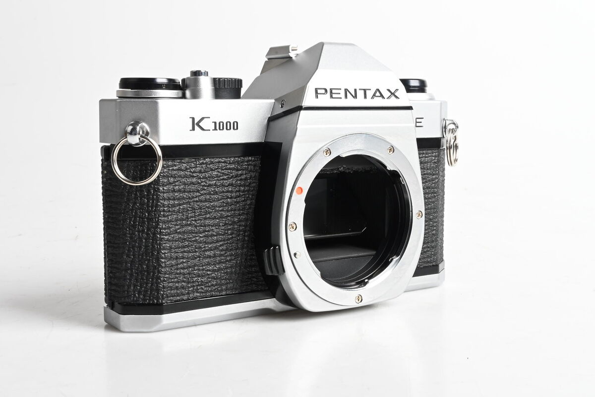 【動作確認済】 Pentax K1000 E1129-5e y Pentax K1000 Camera with 50mm Lens (Asahi Model)