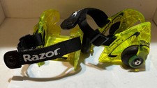 Razor Jetts DLX Green Heel Wheels Shoe Skates , Adjustable Strap