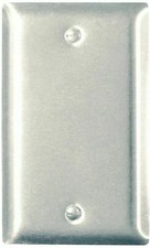 Pass Seymour/Legrand 1-Gang Stainless Steel Single Blank Wall Plate New