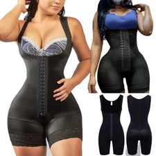 Fajas Colombianas Postparto Post Surgical Compression Garment Full Body Shaper