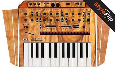 Korg Monologue Skin | Wood 6 | Protective Decal | StyleFlip Skins