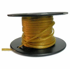 LOTS OF 3'...SPT-1  18 GAUGE 2 WIRE: GOLD, BROWN, BLACK, WHITE, SILVER UL LISTED