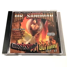 Mr. Sandman - Mississippi Burning Pt. II (CD, 2000, PA) Hip-hop, Rap, HTF Rare
