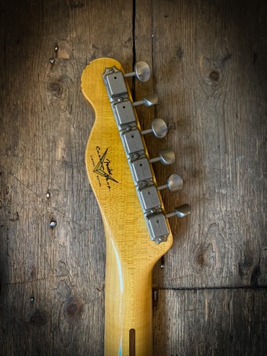 2018 Fender Custom Shop NAMM Limited Edition V Cus 50 DBL Esquire Journey-mann - Picture 8 of 16