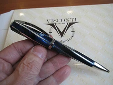Visconti Divina Typhoon Blue LE ballpoint pen MIB