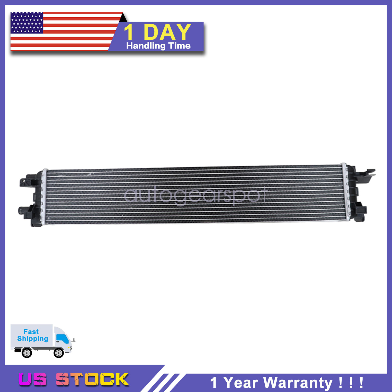 1x Auxiliary Radiator 4G0145804A for Audi S4 S5 V6 3.0L 2013 2014 2015 2016