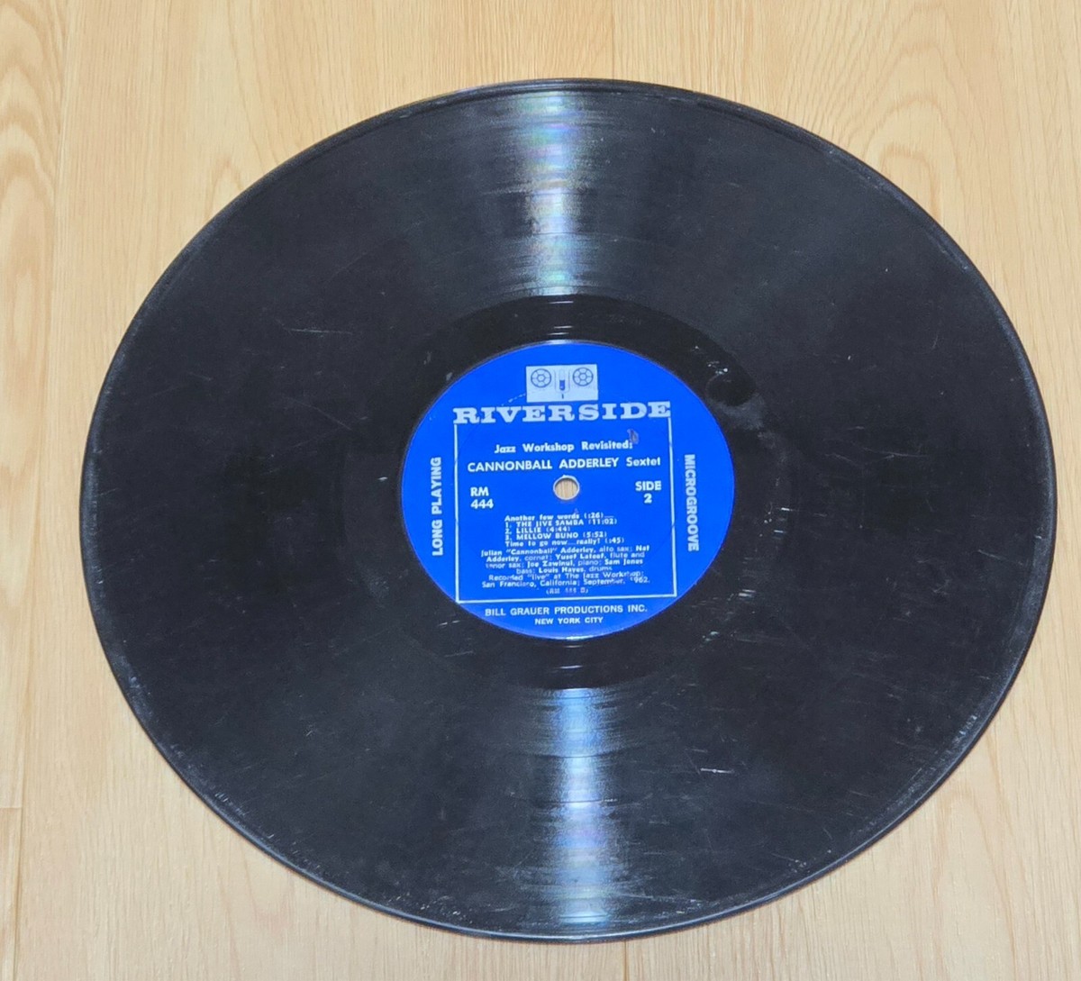 Cannonball Adderley Sextet Jazz Workshop Revisited Vinyl -Record