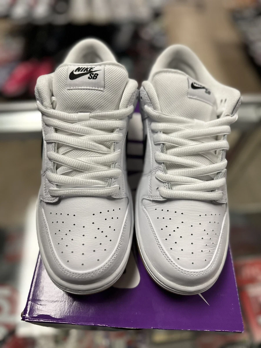 2023 Nike SB Dunk Low Pro White Gum CD2563 101 Size 9 UNRELEASED