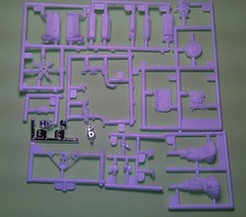 1968 Dodge Charger RT 1/25 440 magnum motor V8 engine model car part 68