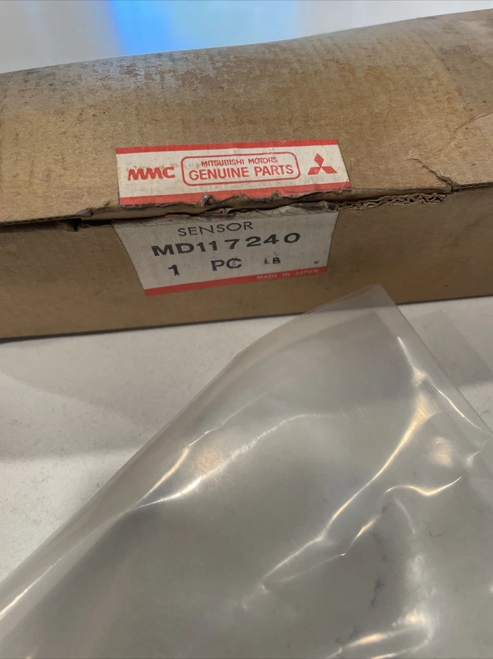 Nuevo sensor de oxígeno O2 Mitsubishi MD117240 1984-88 2,0 L L L4 Cordia Tredia Foto 3 de 3