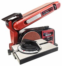 Belt & Disc Sander 370W Cast Iron Base 915mm Belt 150mm Disc Dust Port 230V