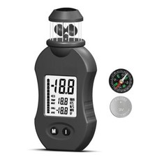 Digital Anemometer Wind Speed Gauge Air Flow Meter 40M/S W/Compass for Hiking