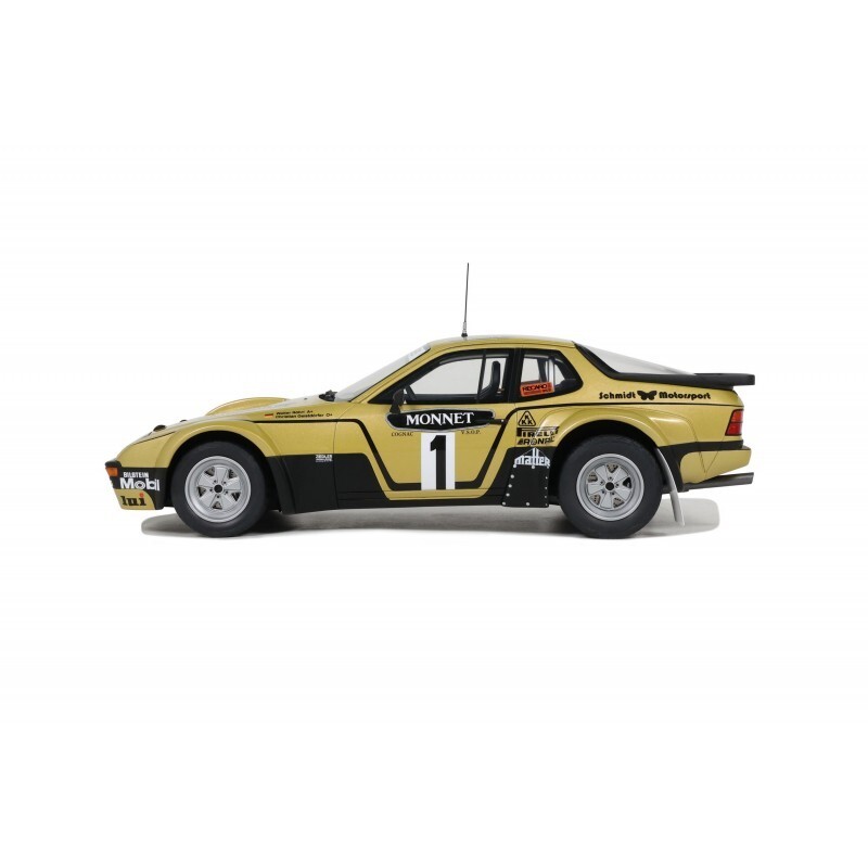 1/18 Porsche 924 Carrera GTS N. 1 Winner Rallye Hessen 1981 by