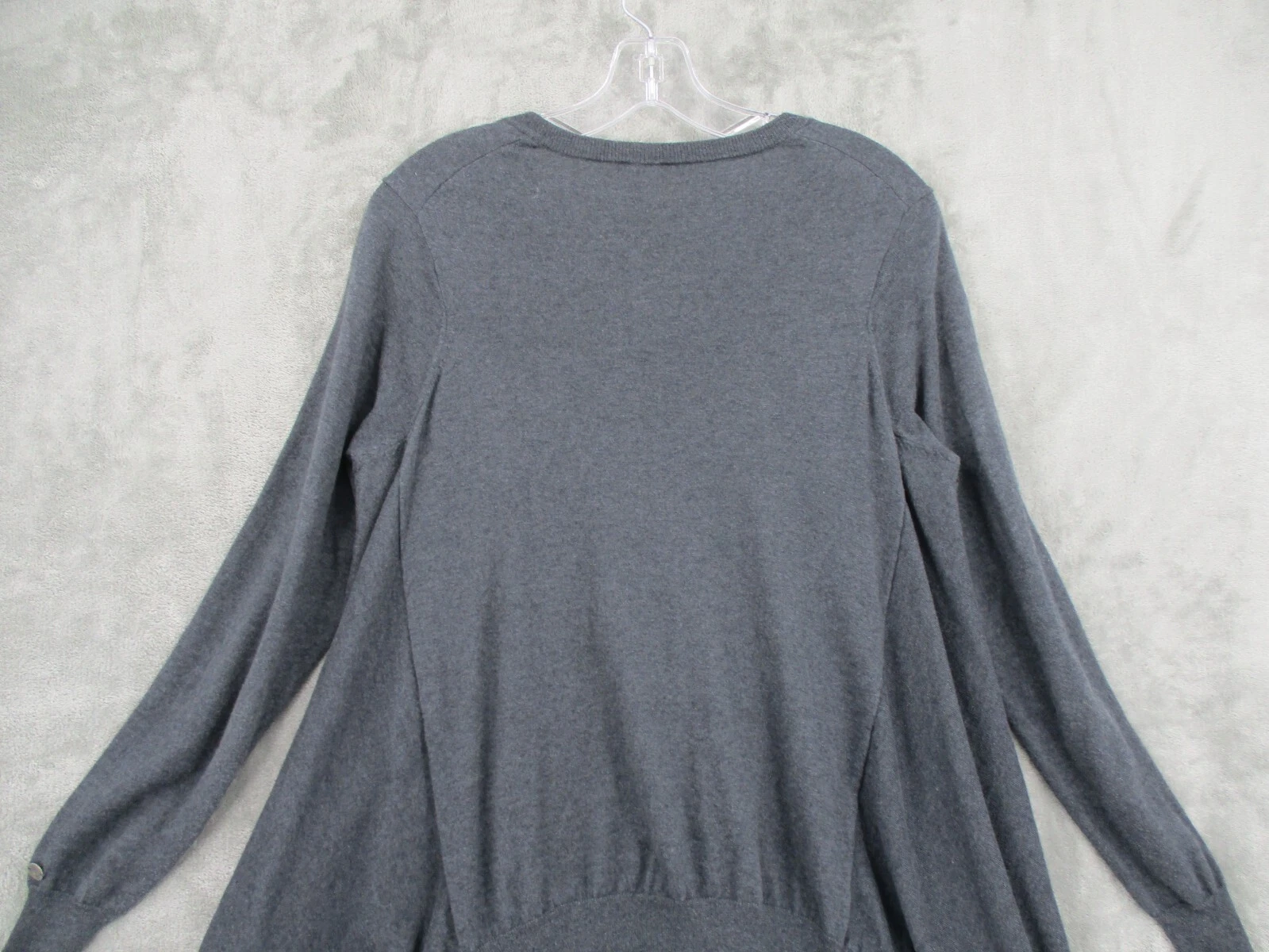 lole casmere blend asymmetric hem pullover athleisure sweater