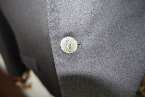 £3663 BRIONI PURE CASHMERE JET BLACK FLANNEL BLAZER 50 60 4XL ITALY JACKET - Picture 4 of 24