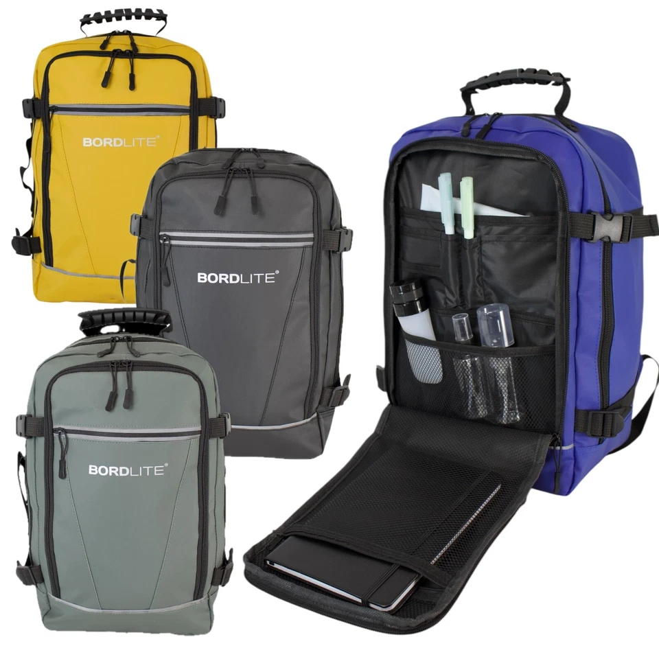 Hi Vis RYANAIR Approved 40x20x25cm Underseat Backpack Cabin Rucksack Travel Bag - Image 2 of 4