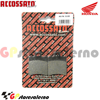 AGPA13OR ORGANIC PADS FRONT RECESSED HONDA 50 SKY 2001