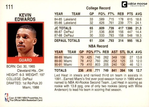 1991-92 NBA Hoops Basketball Cards #1-200 - You Pick - Finish Your Set - Picture 222 of 400