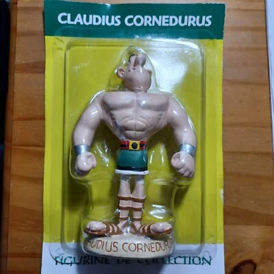 CLAUDIUS CORNEDURUS - Figurine résine Plastoy (Collection Astérix) - 2002 - Neuf - Photo 1/2