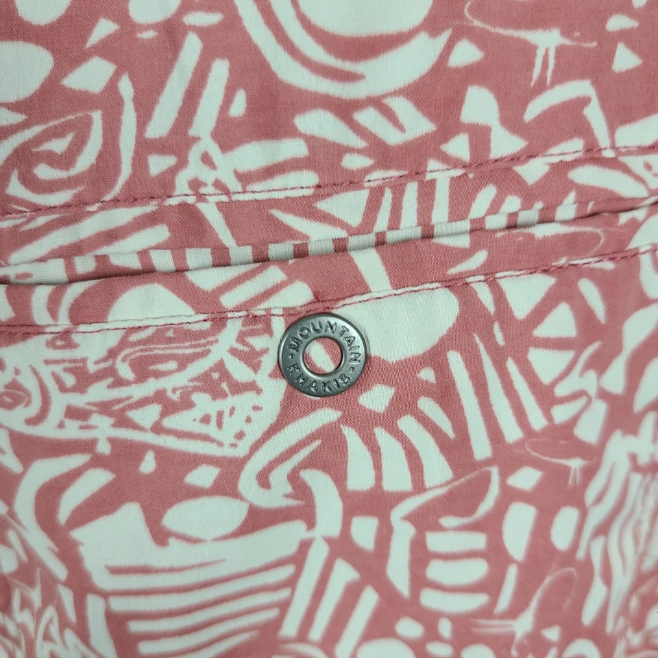 Mountain Khakis Western Snap Shirt Large Multi Color Aztec Vented Performance - Image 3 of 4