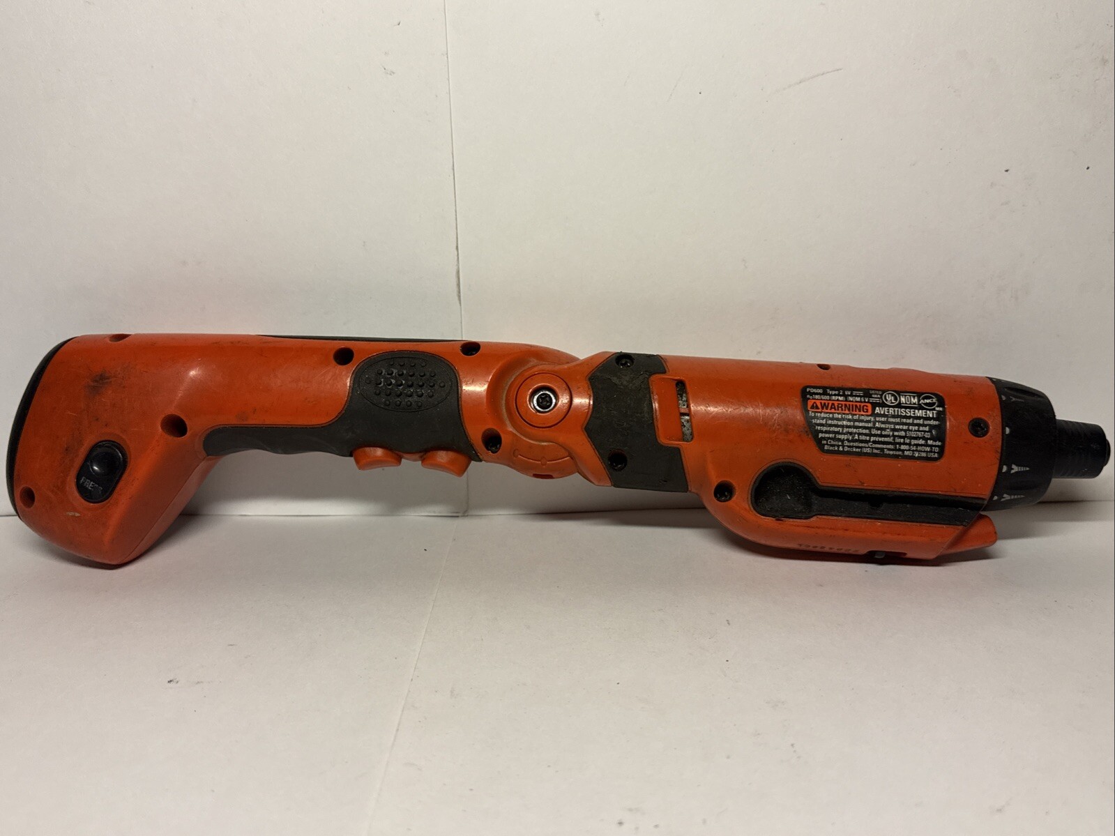 BLACK & DECKER PD600 CORDLESS DRILL (FC2010012)