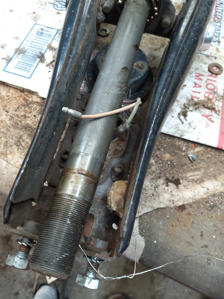 Honda S65 1966 horquillas delanteras R Foto 3 de 4