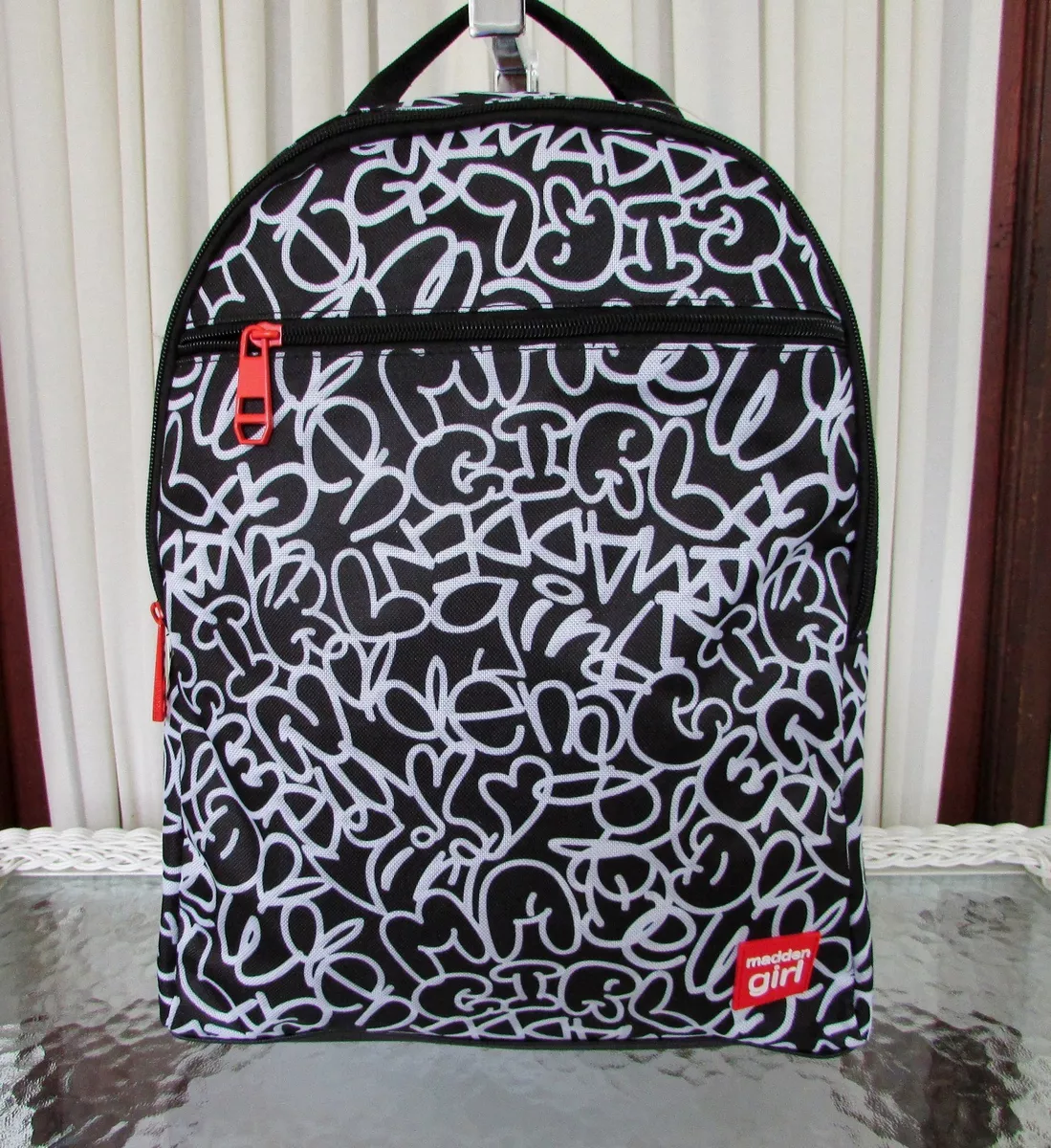 Madden girl backpack black sale