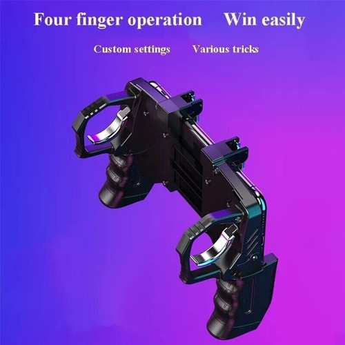 Controller K21 Trigger PUBG Mobile Gamepad per Android iOS - Grip Antiscivolo - Foto 5 di 15