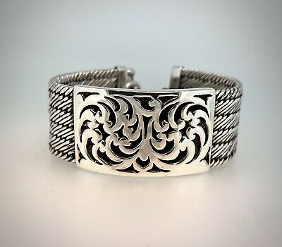 Vintage Lois Hill Sterling Silver Bracelet with Art Deco Vintage Lois Hill Sterling Silver Bracelet with Art Deco